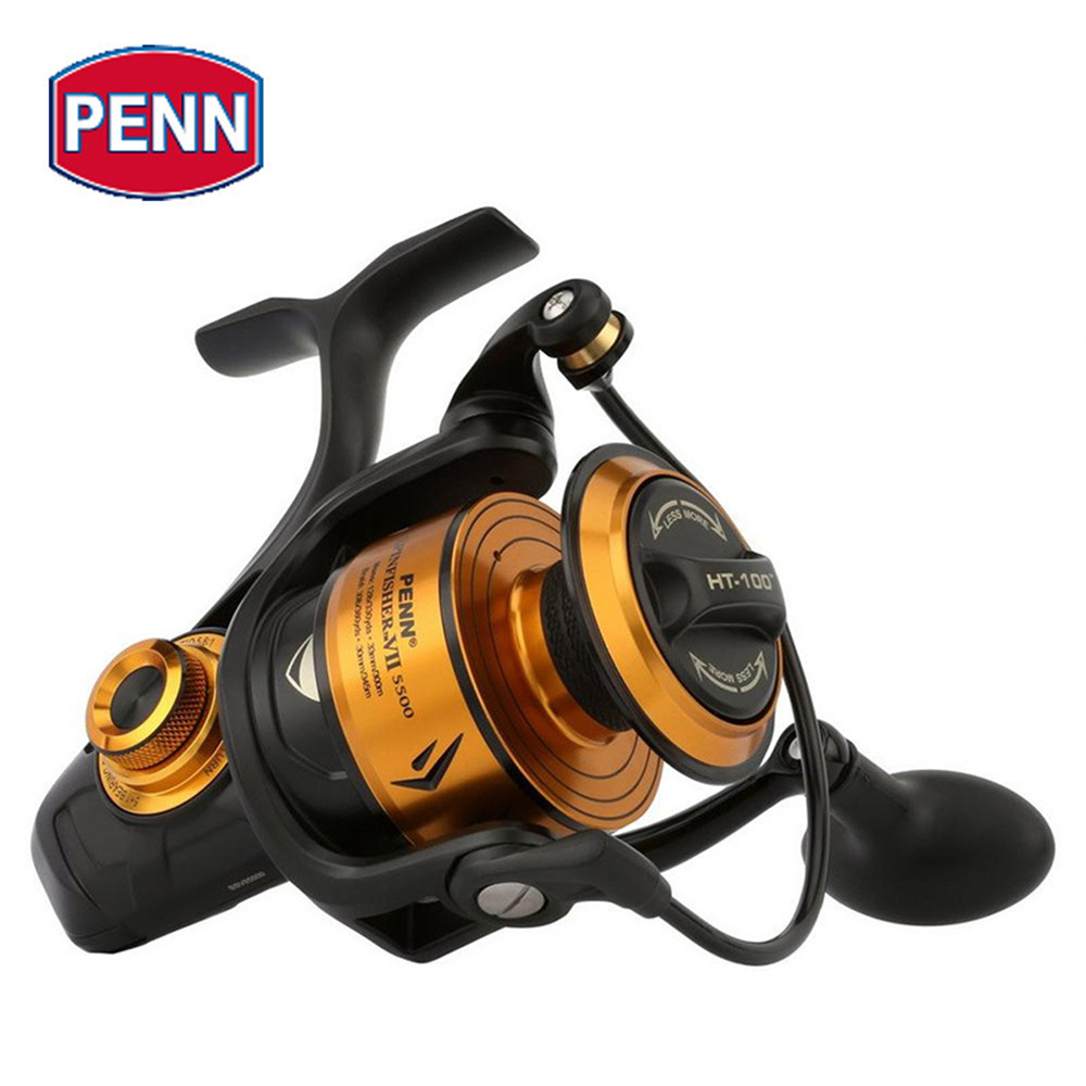 Penn Reel Spinfisher - Penn Spinfisher VII Spinn-Angelrolle 3500/5500/6500/7500/8500/10500 HT-100