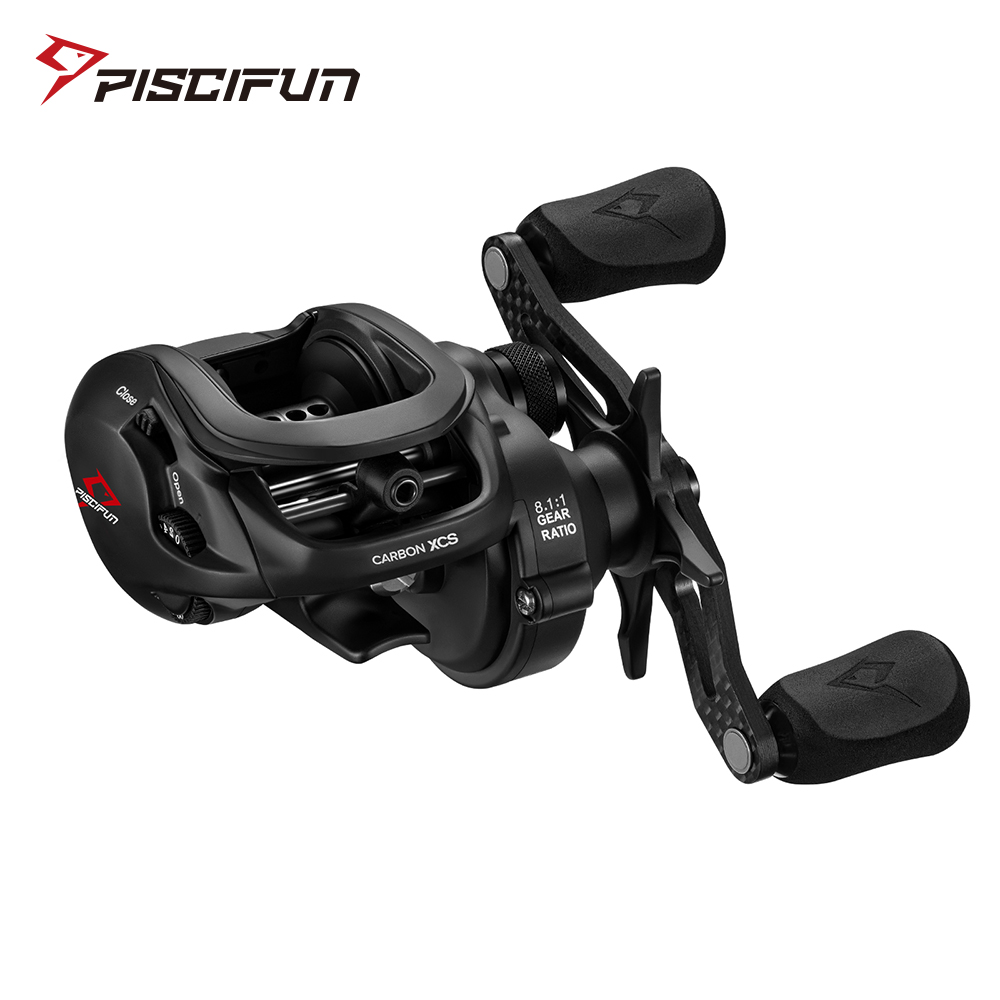 Abu Garcia Reel Max - Piscifun Carbon XCS Baitcaster-Rolle 8kg Bremskraft