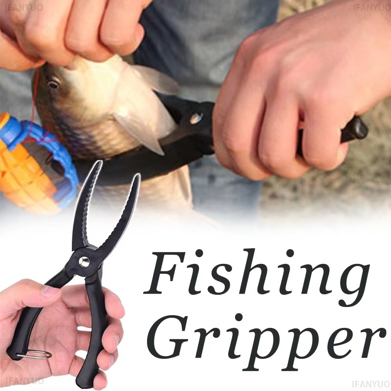 Fishing Lure Kit - Outdoor-Fischkontrollgerät, Kunststoff-Klemme, Fischgreifer, Werkzeug zur Fischfänger-Kontrolle,