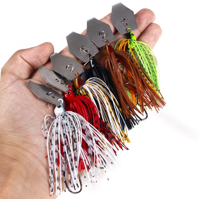Fishing Lure Spinner - 6 Teile/satz Chatterbait Angelköder Kit Spinner