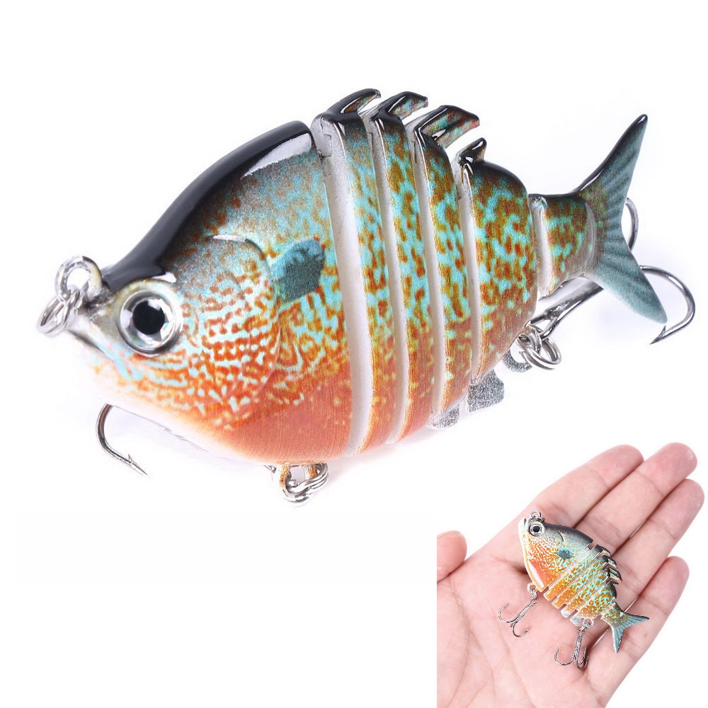 Fishing Lure Popper - 63mm 9,3g Lebensechte Tilapia Swimbait Angeln