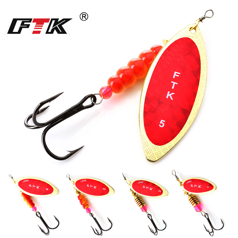 Fishing Lure Spinner - FTK Spinner Köder 4G/7G/12G/18G/30G Löffel Köder