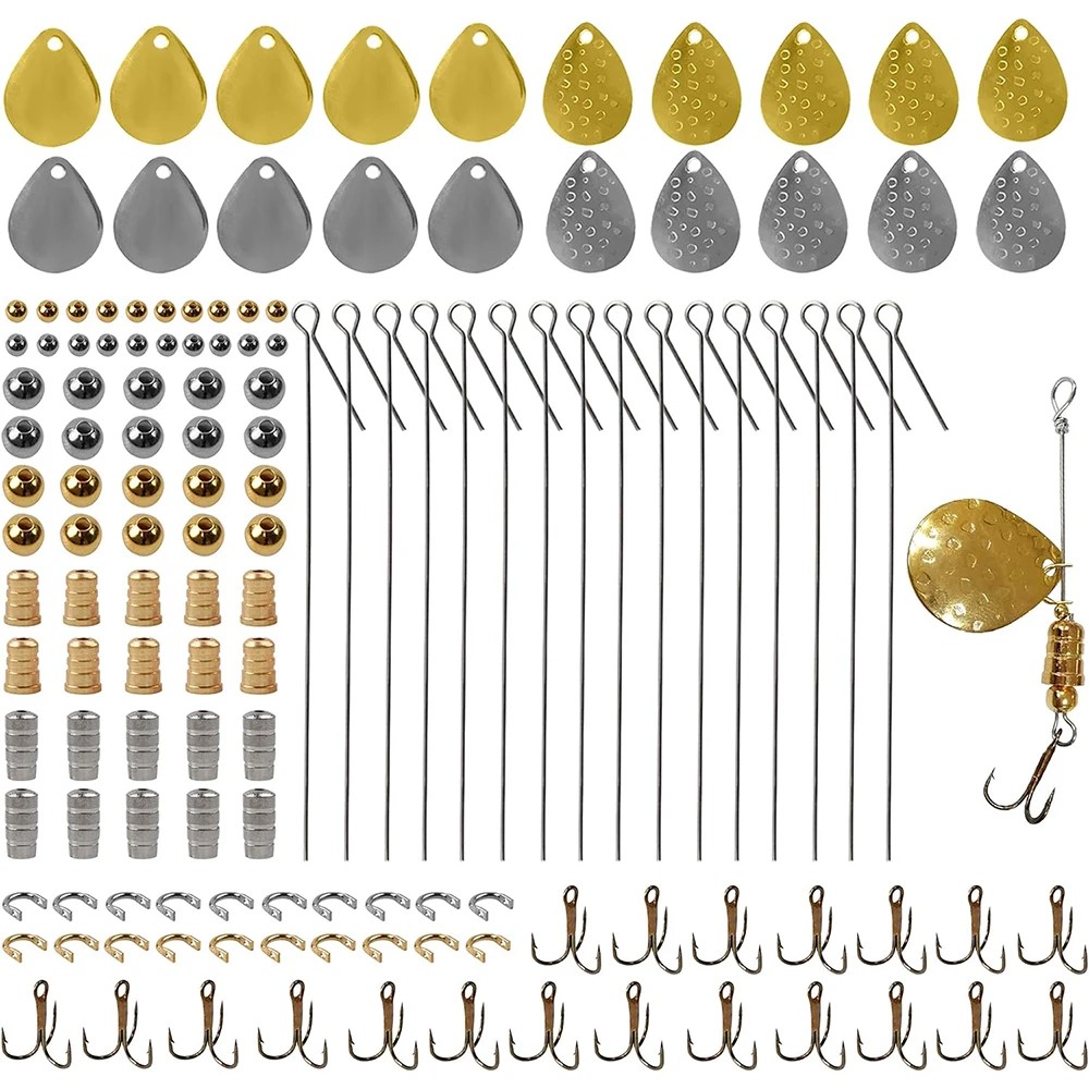 Fishing Lure Spinnerbait - 140Pcs Angeln Lockt, Der Kit Angeln