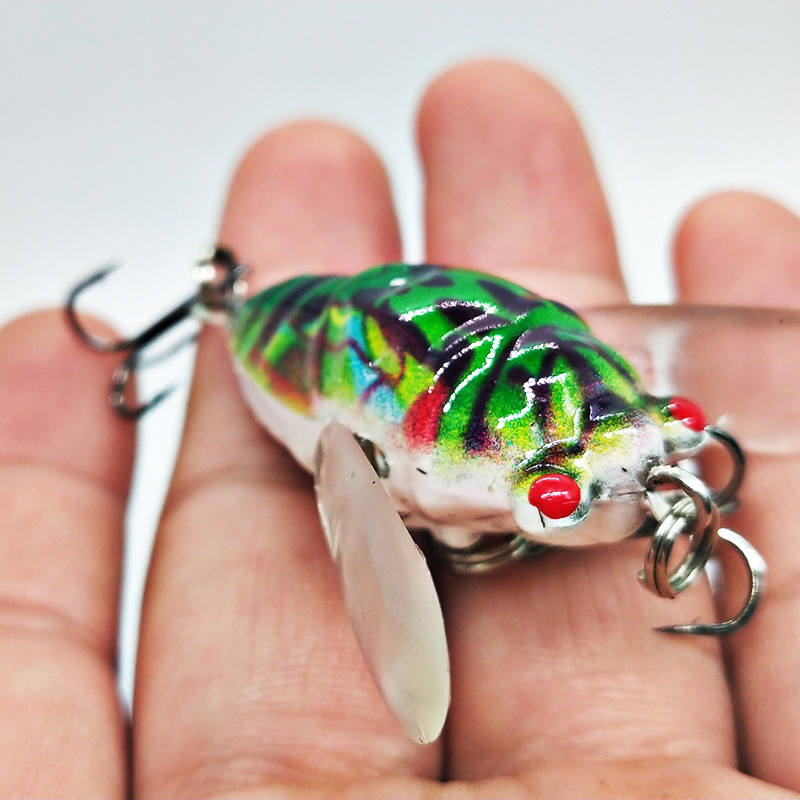 Fishing Lure Popper - 1PCS Pesca Bionic Insekt Popper Angeln