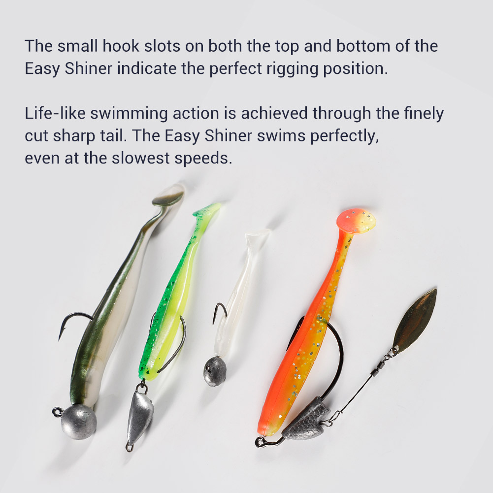 Noeby Easy Shiner Silikon Shad – Fishing Lure Soft Plastic Bewertung und Preis