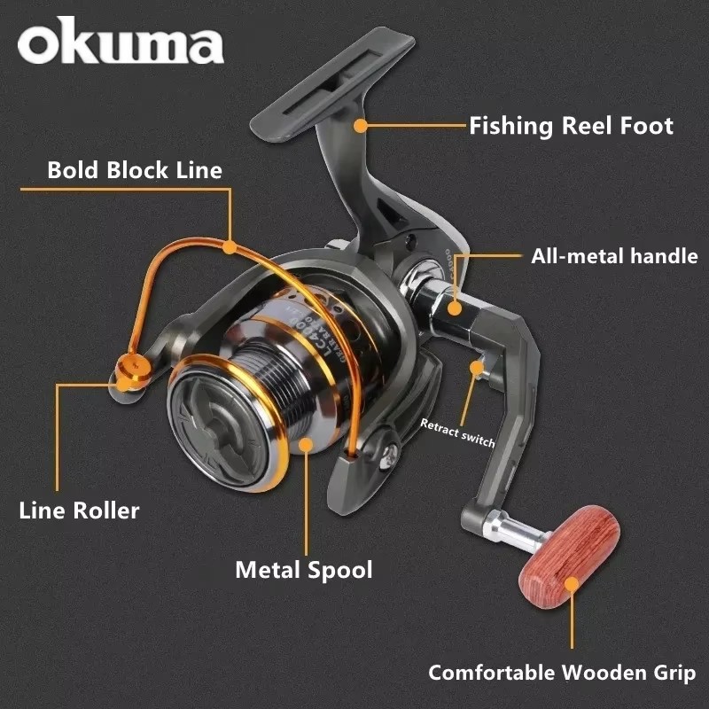 Okuma Hochgeschwindigkeits-Ang – Daiwa Reel Fuego Bewertung und Preis