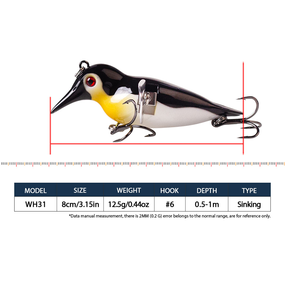 Hanlin 8 cm/12 g Swallow Topwa – Fishing Lure Popper Bewertung und Preis