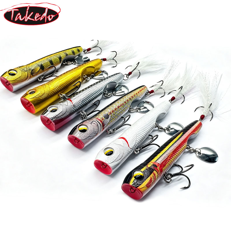 TAKEDO 10G Topwater-Popper Ang – Fishing Lure Popper Bewertung und Preis