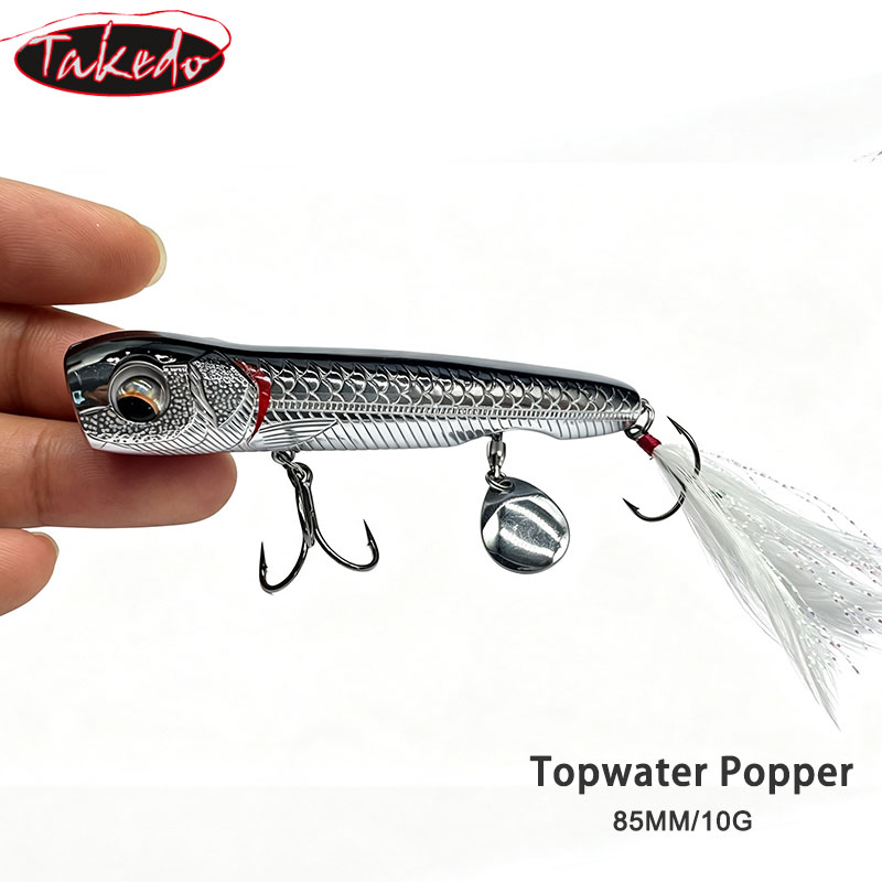 TAKEDO 10G Topwater-Popper Ang – Fishing Lure Popper Bewertung und Preis