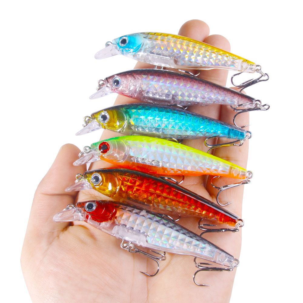1pc Minnow angeln locken set 9 – Fishing Lure Jerkbait Bewertung und Preis