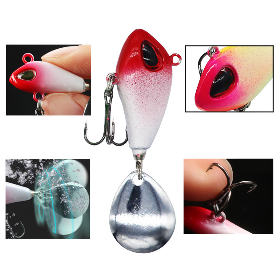 Metall-Vib-Angelköder, Micro-S – Fishing Lure Blade Bait Bewertung und Preis
