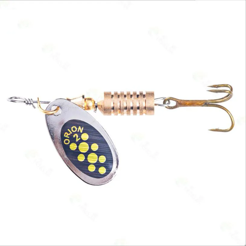 1PCS Metall Überzug Spinner Kö – Fishing Lure Spoon Bewertung und Preis