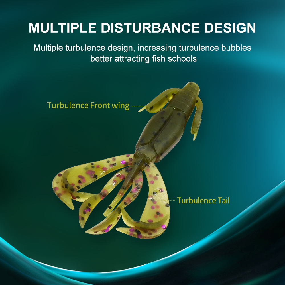 ESFISHING 10 Stück kleine Craw – Fishing Lure Soft Plastic Bewertung und Preis