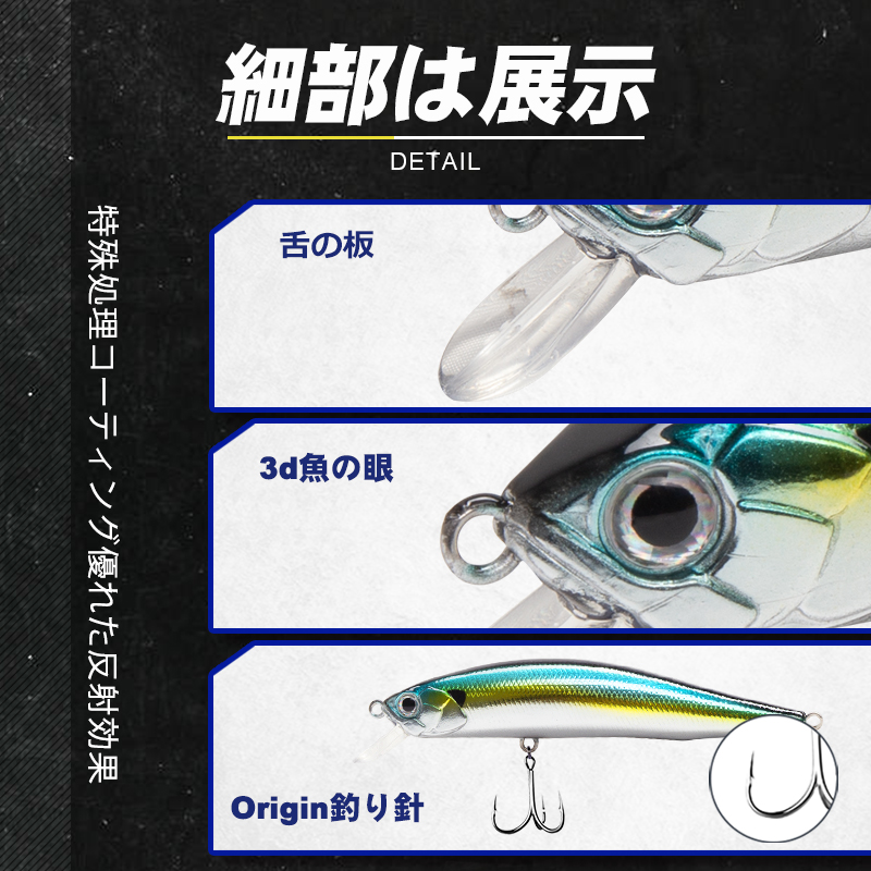 D1 Köder Schwimmende Minnow-Wo – Fishing Lure Jerkbait Bewertung und Preis